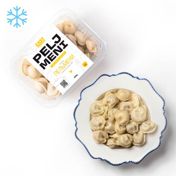 Пельмени с курицей 450 г (замороженные)