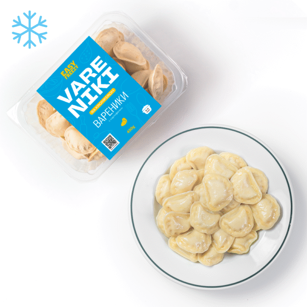Вареники с картофелем 450 г (замороженные)
